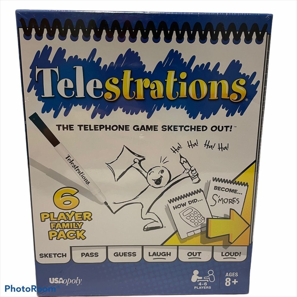 Telestrations The Telephone Game Board Game